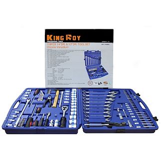 Набор инструментов 1/2" 1/4" 118 предметов King Roy