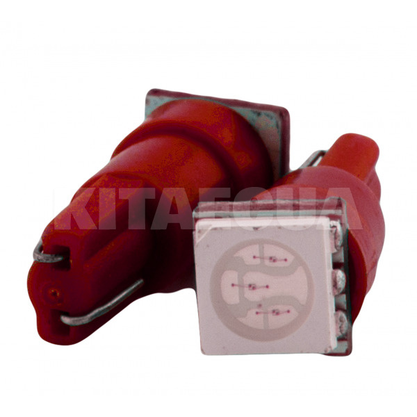 LED лампа для авто W2.0x4.6d 12V красный AllLight (29076125)