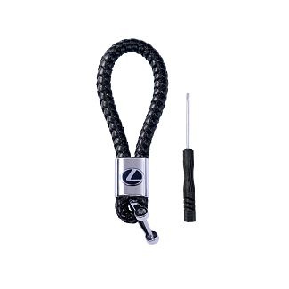 Брелок для ключей плетеный Lexus 