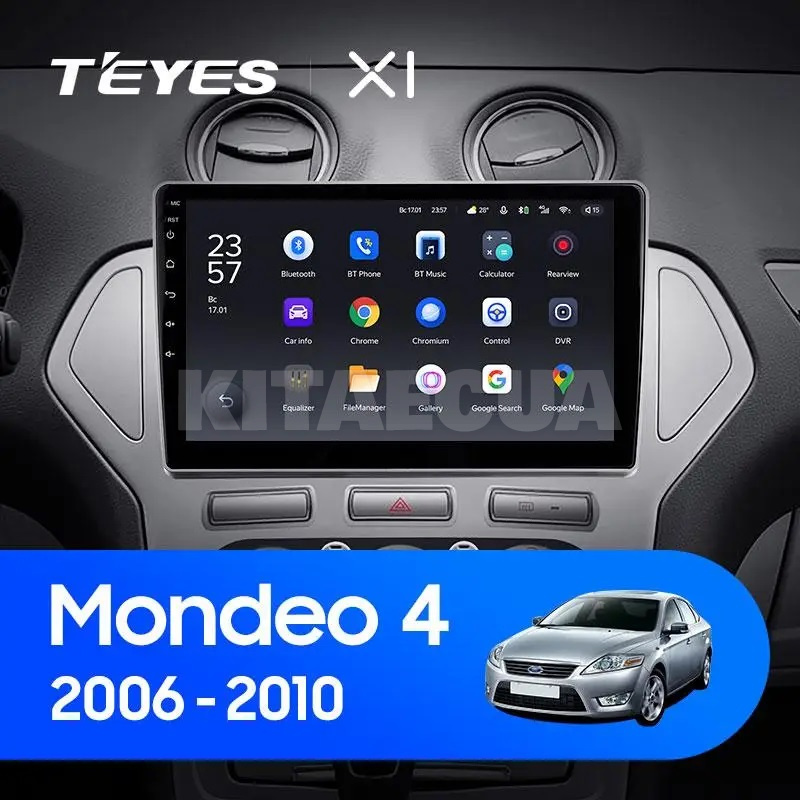 Штатна магнітола X1 2+32Gb 10" Ford Mondeo 4 2006-2010 Teyes (26761) - 2