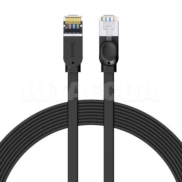Кабель High Speed Six types of RJ45 1м чорний BASEUS (PCWL-B01)
