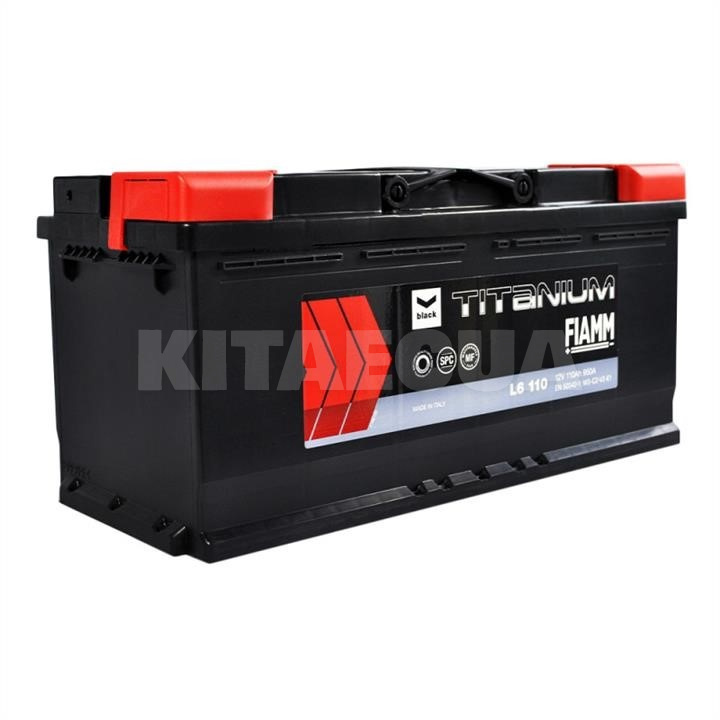 Аккумулятор автомобильный Titanium Black 10Ач 950А "+" справа FIAMM (7905196)