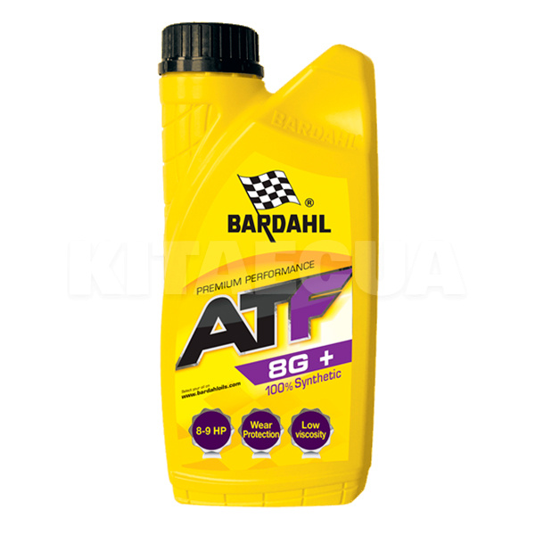 Масло трансмиссионное синтетическое 1л 8G+ ATF BARDAHL (34971)