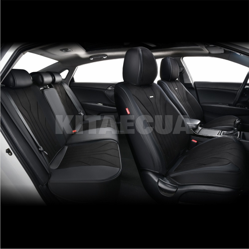 Чехлы на сиденья черные с подголовником 5D Sierra BELTEX (BX90100) - 2
