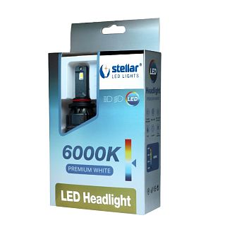 LED лампа для авто M65 PRO HB3/9005 65W 6000K STELLAR
