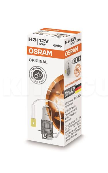 Галогеновая лампа H3 12V 55W Original Osram (OS 64151)