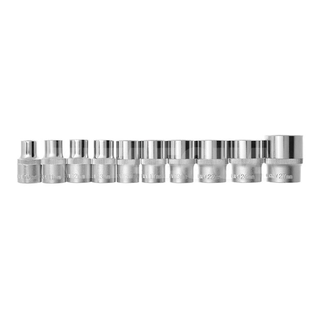 Набор инструментов 1/2" & 1/4" 56 предметов Cr-V STORM Intertool (ET-8056) - 17
