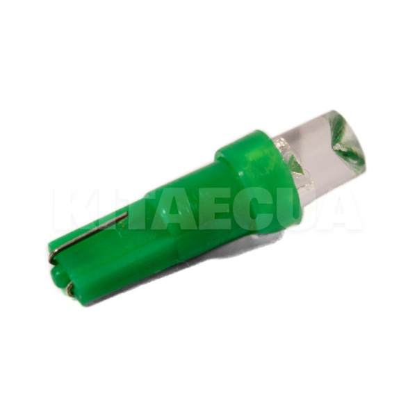 LED лампа для авто W2.0x4.6d 12V зелений AllLight (29074800) - 2