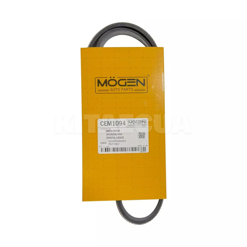 Ремень генератора + помпа MOGEN (SMD326780)