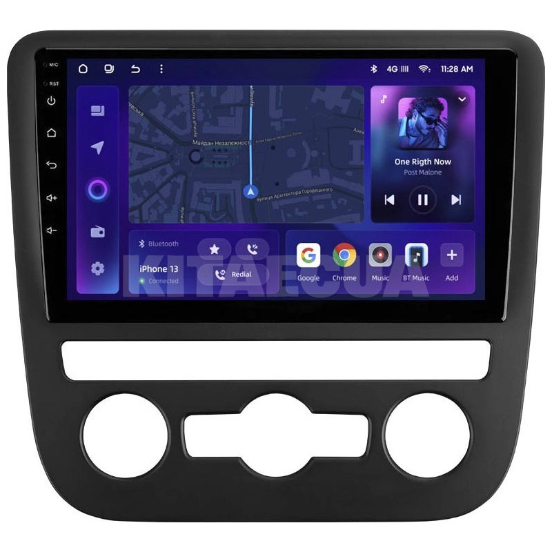 Штатна магнітола MOSS M2 4+32 Gb 9" Volkswagen Scirocco 3 Mk3 2008-2014 (F2) AMS (49563)