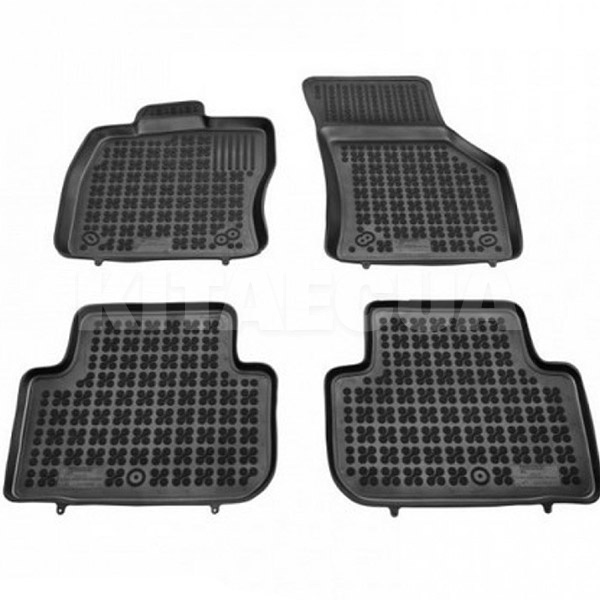 Резиновые коврики в салон Volkswagen Golf VII (2014-н.в.) (4шт) 200118К REZAW-PLAST (26048)