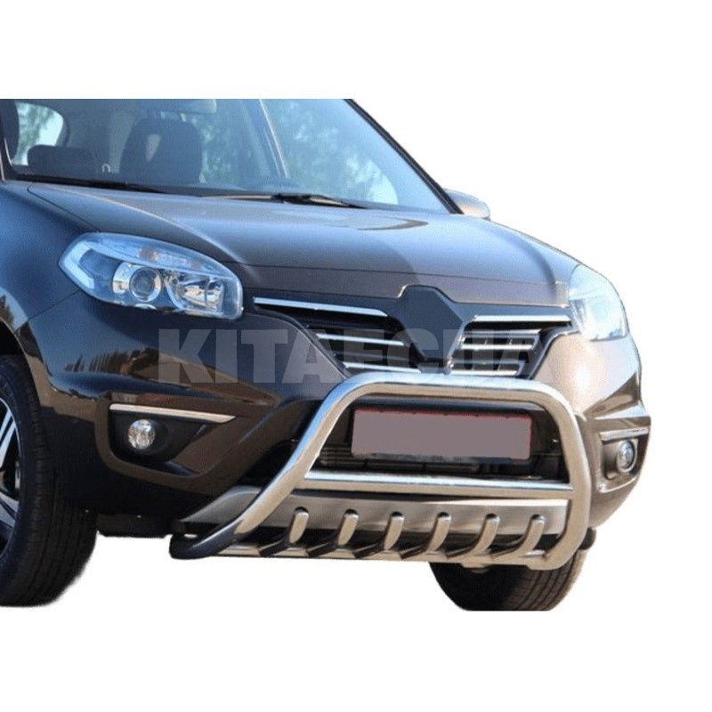 Кенгурятник WT003 Renault Koleos 2008-2016 нержавеющая сталь CAN (dug638983) - 2