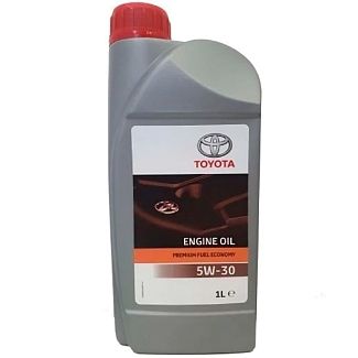 Масло моторное синтетическое 1л 5W-30 Premium Fuel Economy Toyota