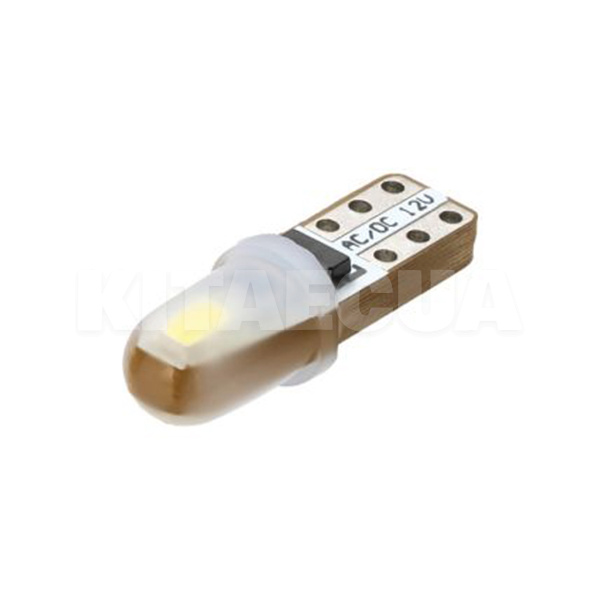 LED лампа для авто T5 W1.2W 12V 6000K 2 светодиода TBS Design (00-00020502)