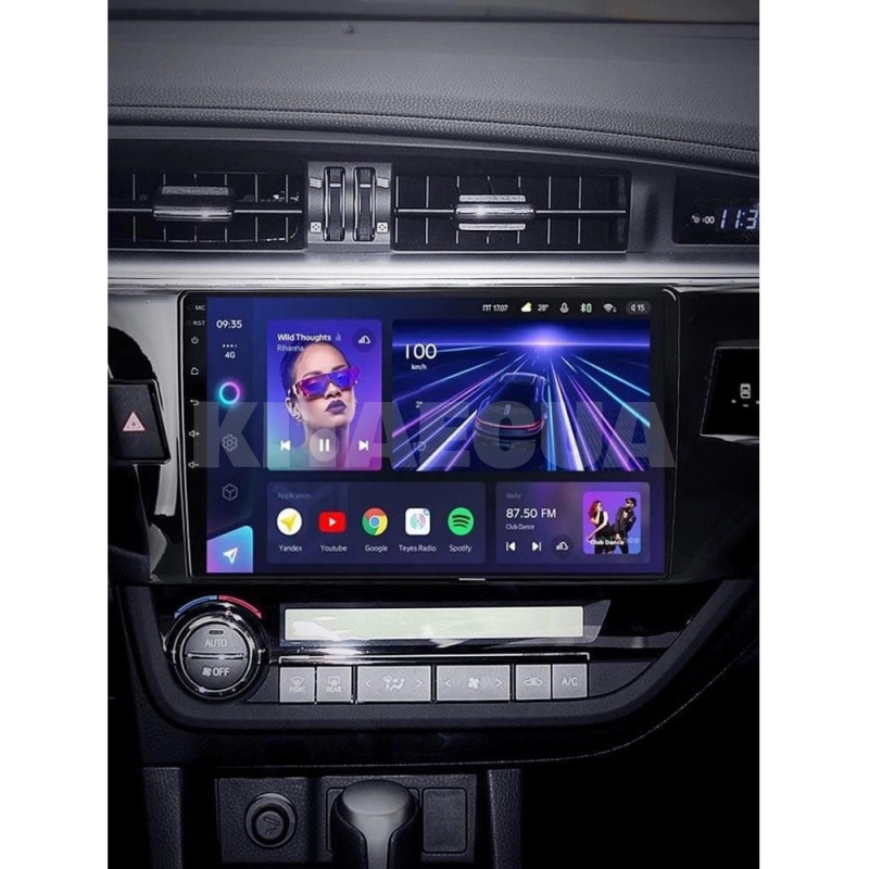 Штатная магнитола CC3L 4+32Gb 10" Toyota Corolla 11 2012-2016 (B) Teyes (43149) - 3