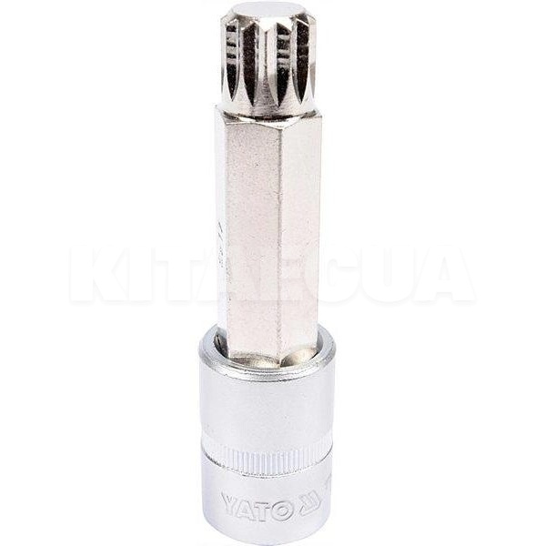 Головка торцевая с насадкой SPLINE 17 мм 1/2" 100 мм YATO (YT-04357)