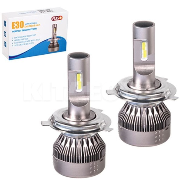 LED лампа для авто H4 P43t 40W 6000K PULSO (E30-H4)