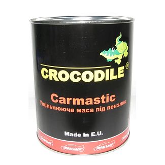 Герметик автомобільний швів 1л поліуретановий сірий CROCODILE