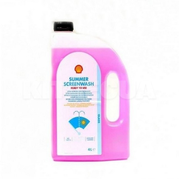 Омыватель летний 4л Summer Screenwash SHELL (48021277432)