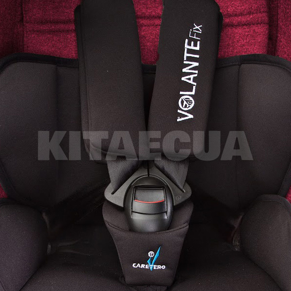 Автокресло детское Volante Fix Limited Isofix Burgundy 9-36 кг Caretero (TERO-257) - 4