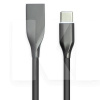 Кабель USB Type-C 2.4А 2.4А 2м чорний PowerPlant (CA911257)