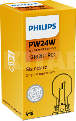 Лампа накаливания 12V 24W HiPerVision PHILIPS (PS 12182 HTR C1) - 4