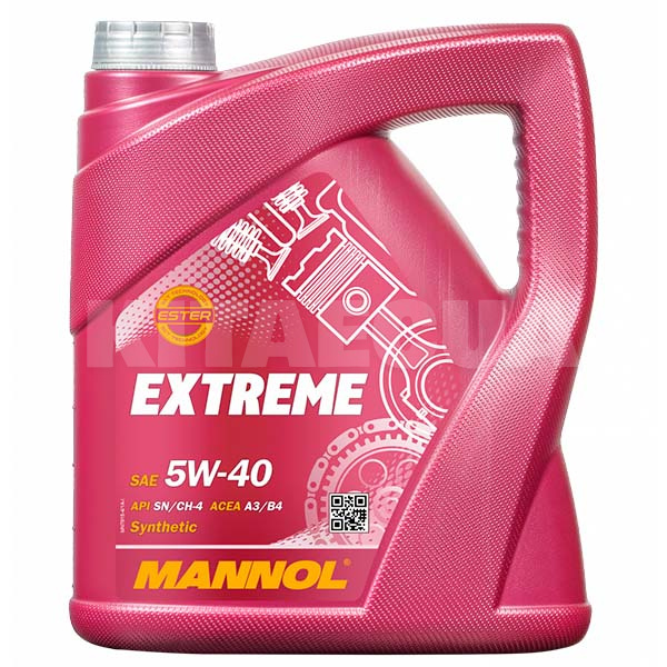 Масло моторне синтетичне 5л 5W-40 Extreme Mannol (MN7915-5)