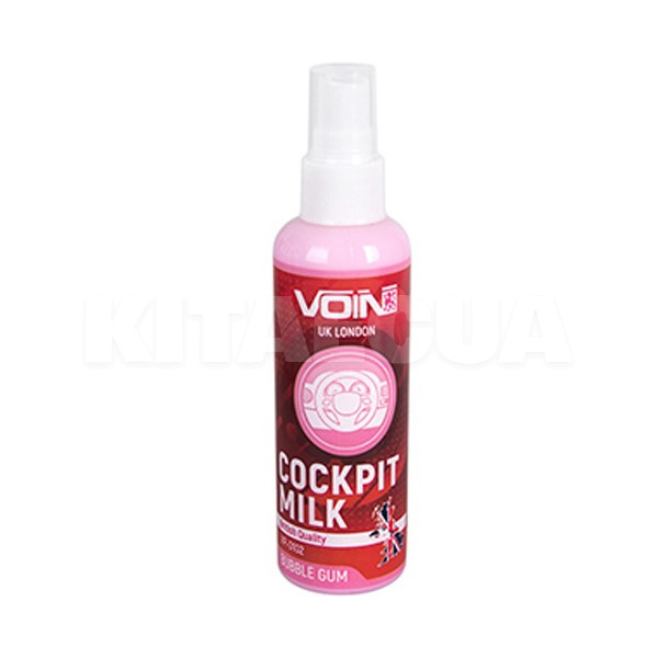 Полироль для пластика и винила "бабл гам" 100мл Cokpit Milk VOIN (VP - 0102)