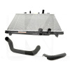 Радиатор охлаждения с патрубками KLM Autoparts на Geely MK CROSS (1016003403-1016003339-1602200180)