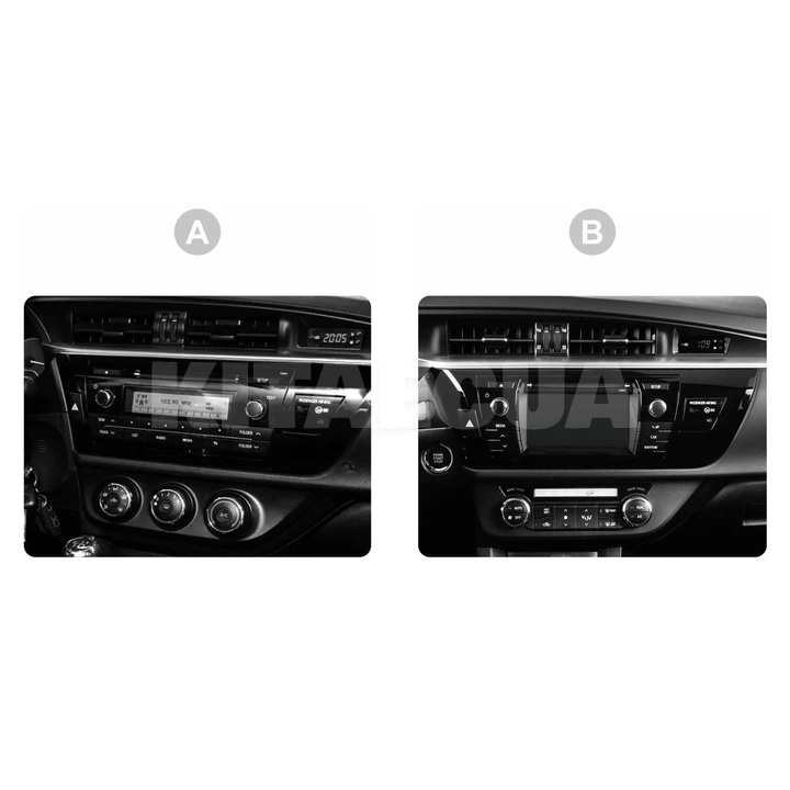 Штатна магнітола PRO 10464 4+64 Gb 10 Toyota Corolla 11 2012-2016 (B) SIGMA4car (40178) - 4