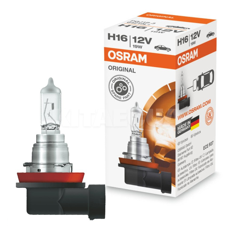 Галогенная лампа H16 19W 12V Osram (64219L+)