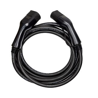 Зарядный кабель для электромобиля 22 кВт 32А 3-фазы 5м Type 2 (станция) - Type 2 (евпропейское авто) HiSmart