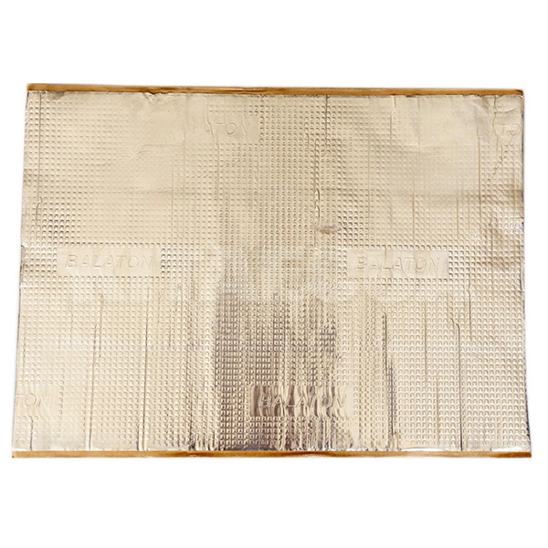 Шумоизоляция виброизоляция 2мм 700х500мм с фольгой BALATON (154448) - 3