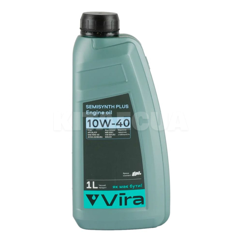 Масло моторне Напівсинтетичне 1л 10W-40 SEMISYNTH PLUS VIRA (VI0351)