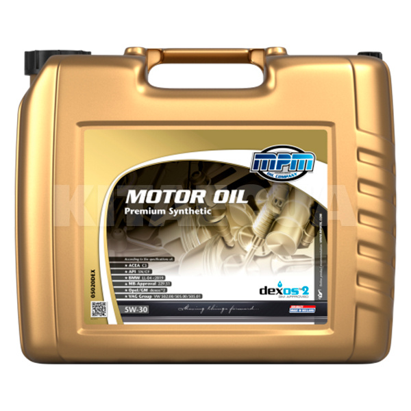 Масло моторное синтетическое 20л 5W-30 GM MPM (MPM_05020DEX)