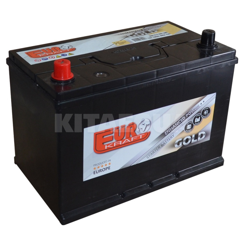 Аккумулятор автомобильный 100ч 800А "+" слева EUROKRAFT (600 88 02)
