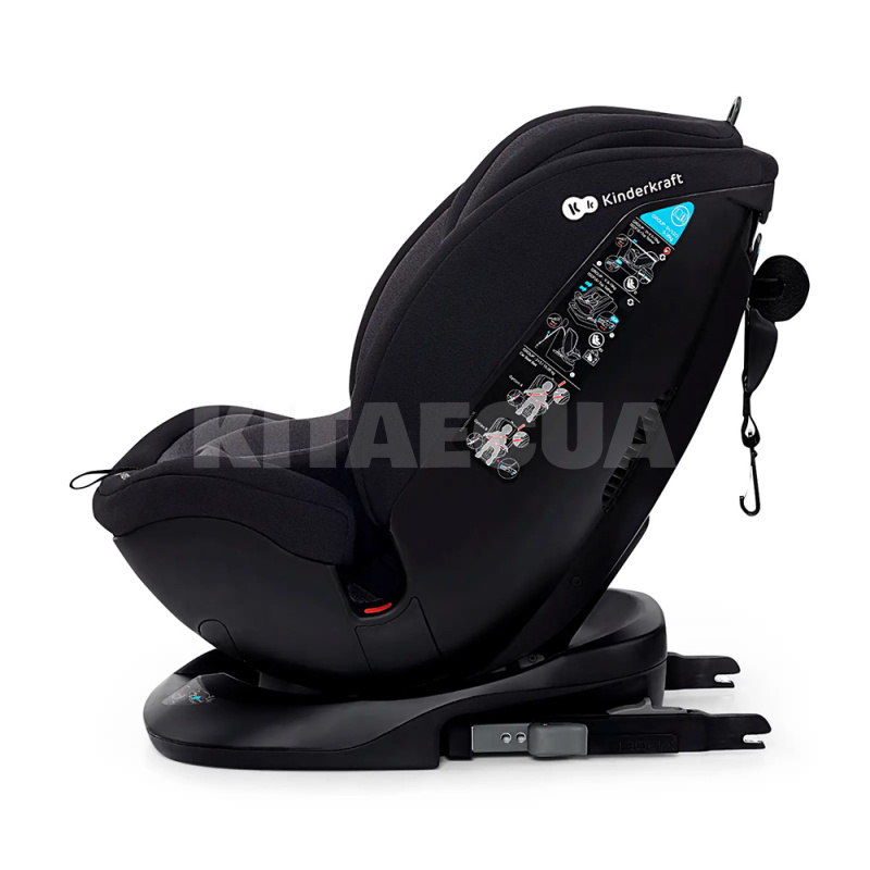 Автокресло детское Xpedition Black 9-36 кг Kinderkraft (KCXPED00BLK0000) - 10