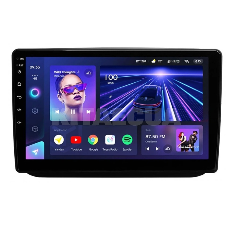 Штатная магнитола CC3L 4+64 Gb 10" Skoda Fabia 2 2007-2014 Teyes (52331)