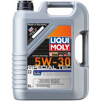 Масло моторное синтетическое 5л 5W-30 Special TEC LL LIQUI MOLY