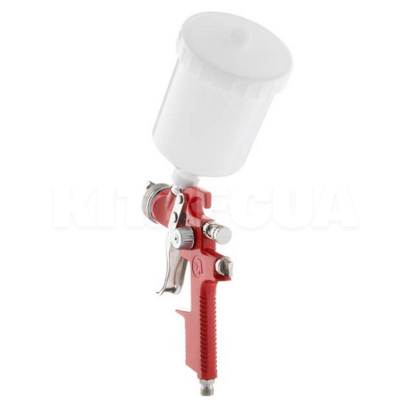 Краскопульт пневматический HVLP 1.4мм 3 бар бачок 600мл Intertool (PT-0104-INTERTOOL) - 2