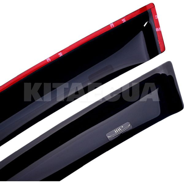 Дефлекторы окон (ветровики) на Renault Scenic (2009-2015) 2 шт. HIC (1/REN16) - 2