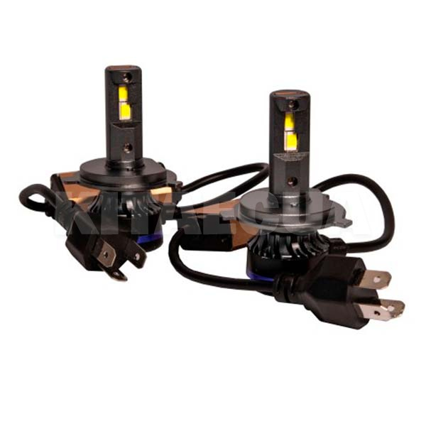 LED лампа для авто H4 P43t 45W 6000K TBS Design (00-00017230)