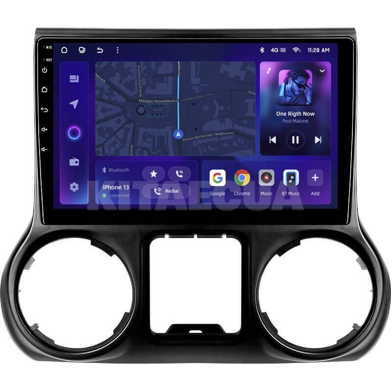 Штатна магнітола MOSS M2 4+32 Gb 10" Jeep Wrangler 3 JK 2010-2017 AMS (49631)
