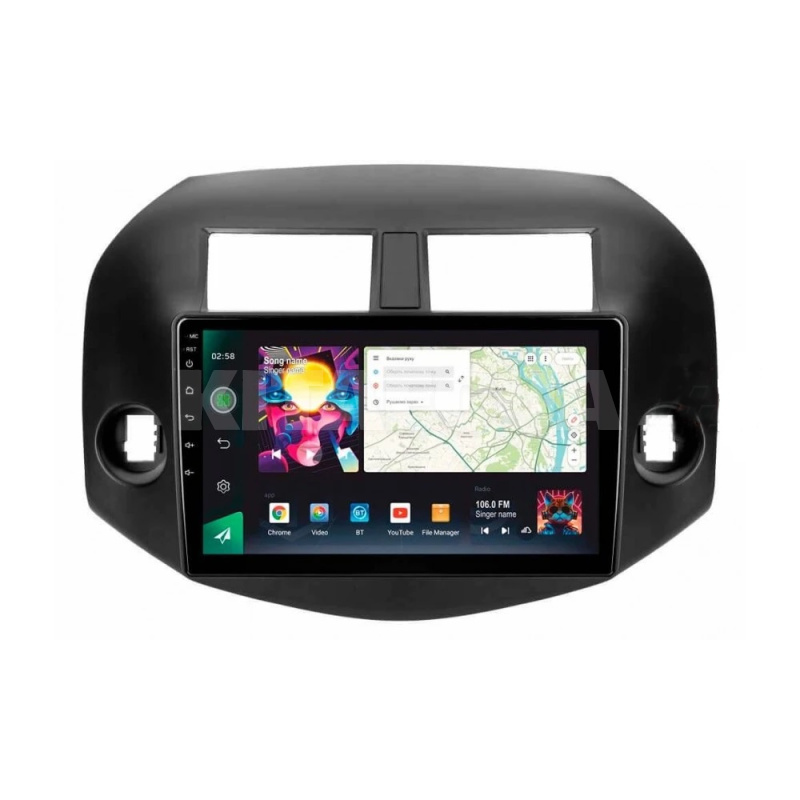 Штатна магнітола PRO 10464 4+64 Gb 10 Toyota RAV4 3 2005-2013 SIGMA4car (40191) - 2