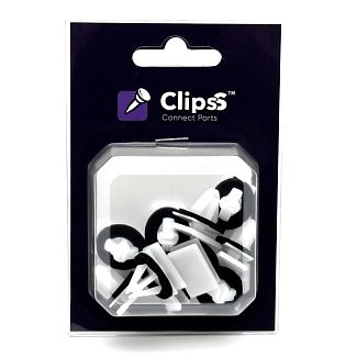 Клипса молдинга порога / кузова на Ford / GM / Chevrolet / Pontiac / Lincoln (компл 10 шт) Clipss