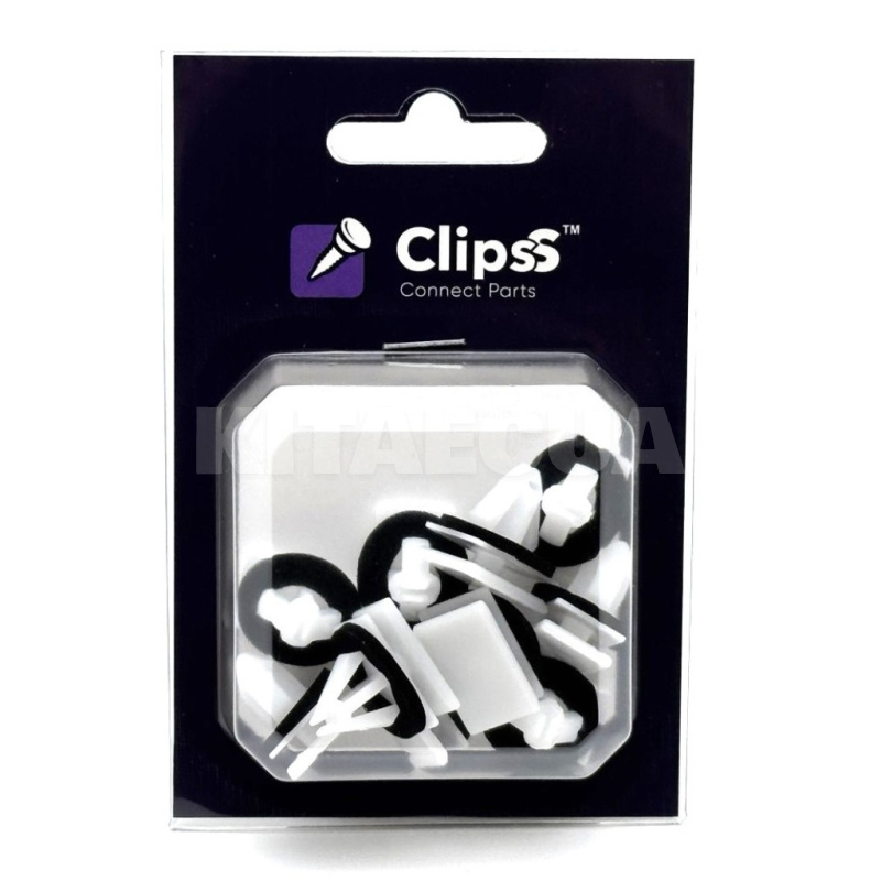 Клипса молдинга порога / кузова на Ford / GM / Chevrolet / Pontiac / Lincoln (компл 10 шт) Clipss (3039)
