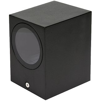 Фонарь сетевой 1-LED 35 Вт GU10 68х81х92 мм настенный квадратный YATO