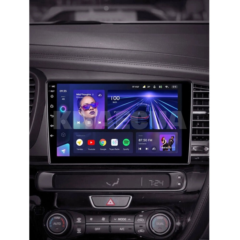 Штатна магнітола CC3L 4+32Gb 9" Kia Optima 3 K5 2010-2015 (F2) Teyes (42692) - 2