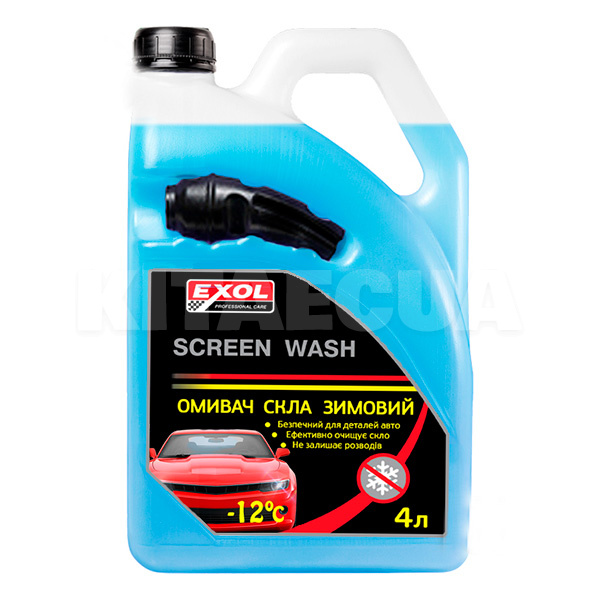Омивач зимовий 4л -12°С EXOL (01502)