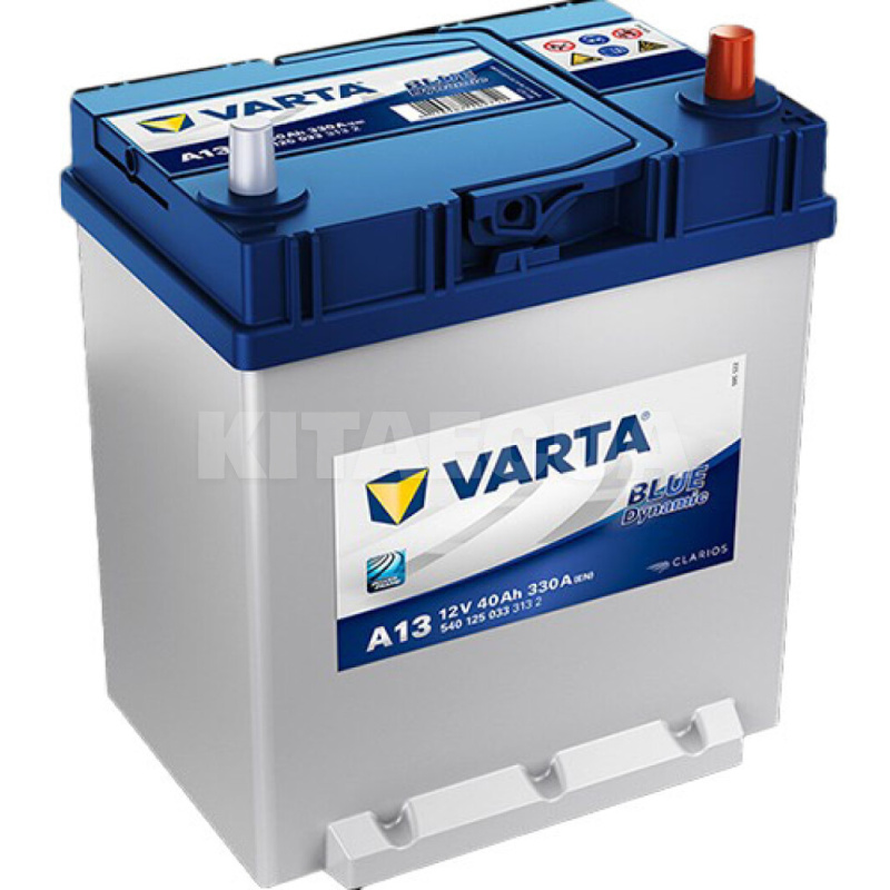 Аккумулятор автомобильный 40Ач 330А "+" справа VARTA (VT 540125BD)